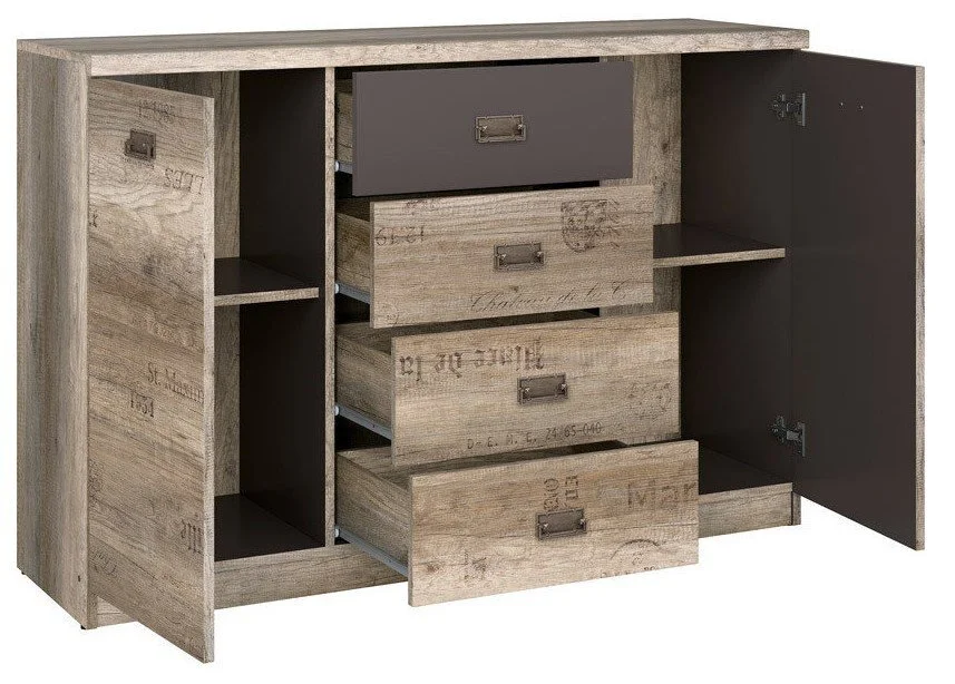 Black Red White Napit Malcolm 2D4S, Ruskea/harmaa 2 Black Red White Napit Malcolm 2D4S, Ruskea/harmaa - Image 2