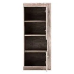 Forte Näytekaapin Seinä Genetic, Antiikki Tammi/beige Kiiltävä -NORE Kalusteet Myymälä naytekaapin seina genetic antiikki tammibeige kiiltava b35d0 hinta reference