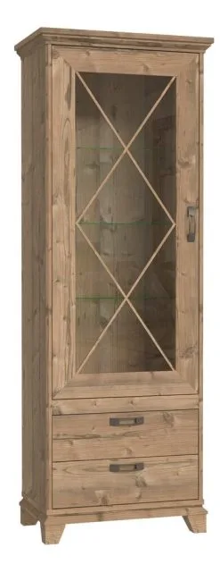 Forte Nepal-II-vitriinikaappi, Mänty -NORE Kalusteet Myymälä nepal ii vitriinikaappi manty 930d1 tila reference