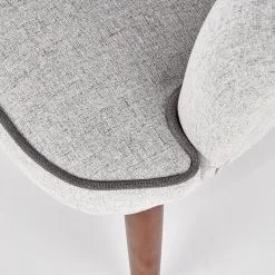 Halmar Nojatuoli Bishop, Harmaa/pähkinä -NORE Kalusteet Myymälä nojatuoli bishop harmaapahkina c9662 halvempi reference