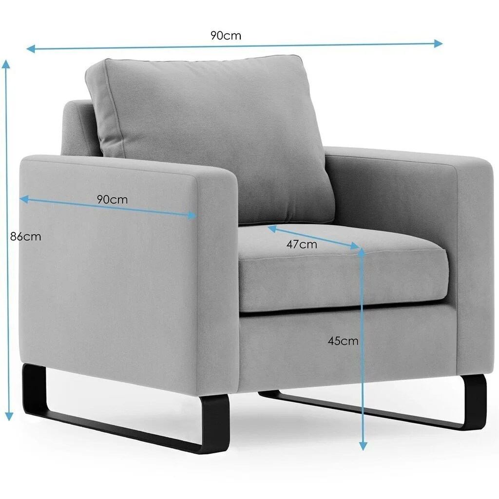 Nojatuoli Homede Corni, Harmaa. 5 Nojatuoli Homede Corni, Harmaa. - Image 5