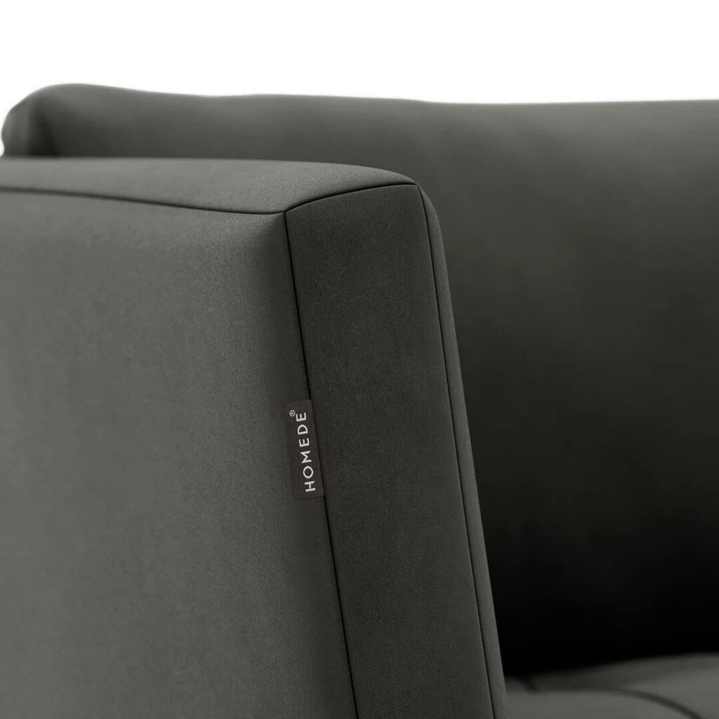 Nojatuoli Homede Deltin, Tummanharmaa. 4 Nojatuoli Homede Deltin, Tummanharmaa. - Image 4