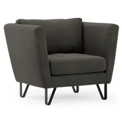 Nojatuoli Homede Deltin, Tummanharmaa. 8 Nojatuoli Homede Deltin, Tummanharmaa. -NORE Kalusteet Myymälä nojatuoli homede deltin tummanharmaa 85c96 netistai reference