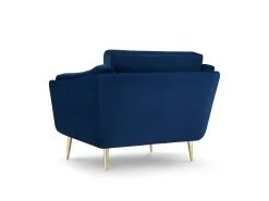 Nojatuoli Interieurs86 Dauphine, Sininen -NORE Kalusteet Myymälä nojatuoli interieurs86 dauphine sininen 45400 netistai reference