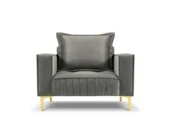 Nojatuoli Interieurs86 Triomphe, Harmaa/kulta