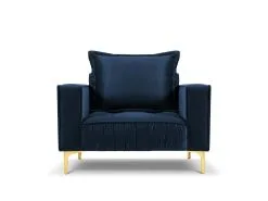 Nojatuoli Interieurs86 Triomphe, Sininen/kulta