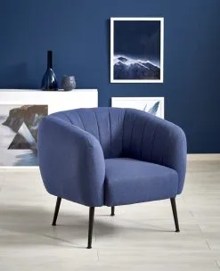 Halmar Nojatuoli Lusso, Sininen/musta -NORE Kalusteet Myymälä nojatuoli lusso sininenmusta f5377 hinta reference