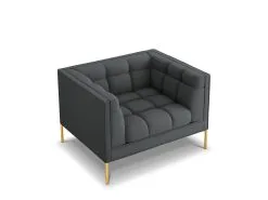 Nojatuoli Micadoni Home Karoo Tummanharmaa