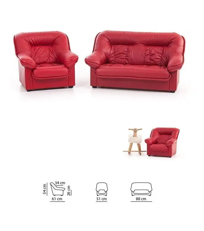 Nojatuoli Mini Spencer Lapsille, Kankaalla Päällystetty, - Ruskea Inari 28 3 Nojatuoli Mini Spencer Lapsille, Kankaalla Päällystetty, - Ruskea Inari 28 - Image 3