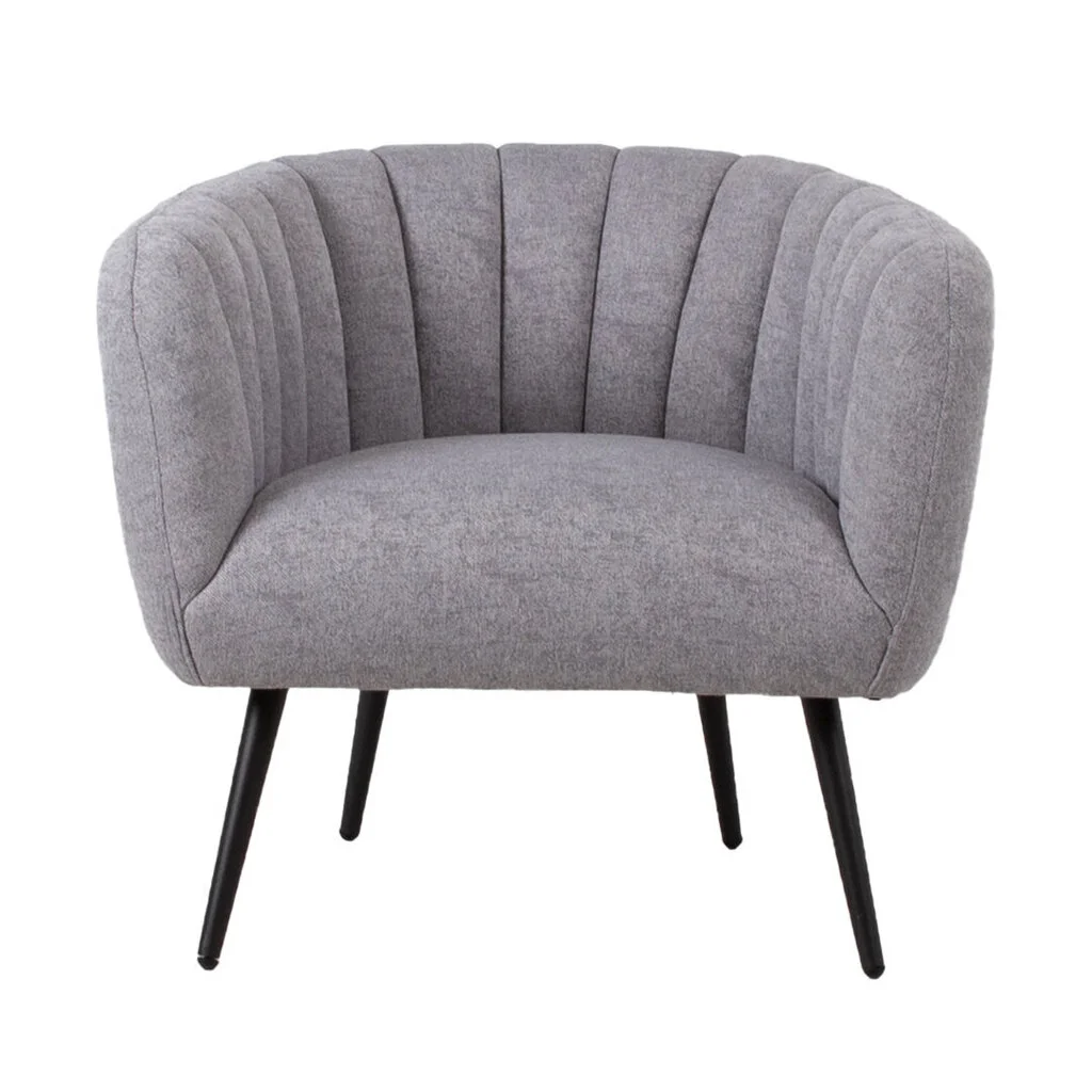 Home4you Nojatuoli TUCKER, Harmaa 2 Home4you Nojatuoli TUCKER, Harmaa - Image 2