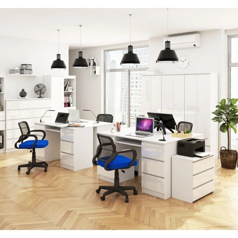 NORE A11 Työpöytä, Valkoinen 3 NORE A11 Työpöytä, Valkoinen - Image 3