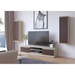 NORE CLP 160, TV-pöytä Tammi/ruskea -NORE Kalusteet Myymälä nore clp 160 tv poyta tammiruskea 98af3 netistai reference