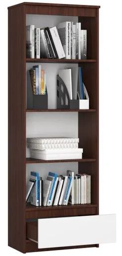 NORE CLP R 60cm Hylly, Ruskea/valkoinen -NORE Kalusteet Myymälä nore clp r 60cm hylly ruskeavalkoinen 3d4cf halvempi reference