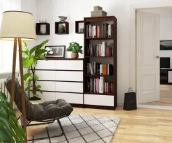 NORE CLP R 60cm Hylly, Ruskea/valkoinen -NORE Kalusteet Myymälä nore clp r 60cm hylly ruskeavalkoinen cde62 osta reference