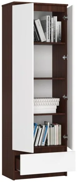 NORE CLP R60 Hyllykaappi, Ruskea/valkoinen 10 NORE CLP R60 Hyllykaappi, Ruskea/valkoinen -NORE Kalusteet Myymälä nore clp r60 hyllykaappi ruskeavalkoinen 011a4 halvempi reference