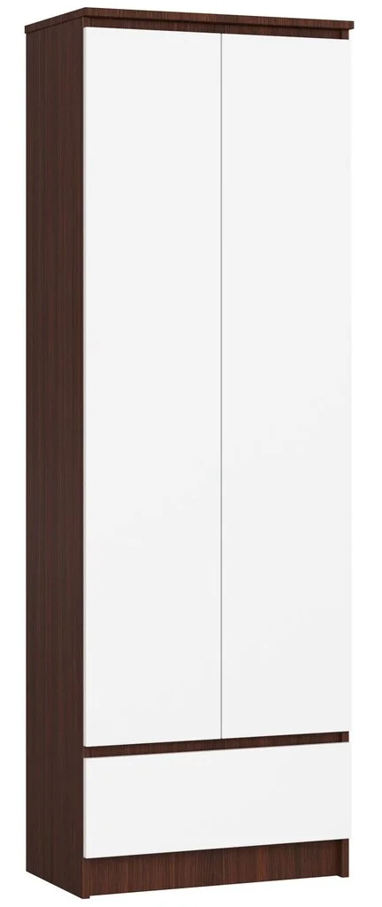 NORE CLP R60 Hyllykaappi, Ruskea/valkoinen 4 NORE CLP R60 Hyllykaappi, Ruskea/valkoinen - Image 4