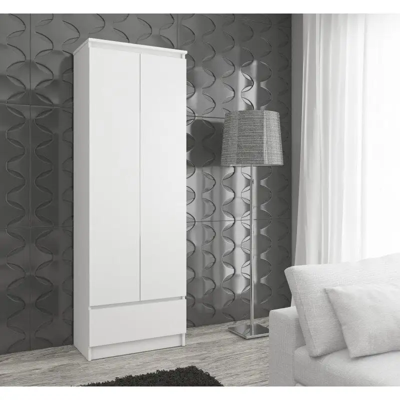 NORE CLP R60, Hyllykaappi Valkoinen 2 NORE CLP R60, Hyllykaappi Valkoinen - Image 2