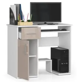 NORE Jay -kirjoituspöytä, Valkoinen / Beige -NORE Kalusteet Myymälä nore jay kirjoituspoyta valkoinen beige 4ca6b palaute reference