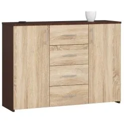 Lipasto Nore K45, Ruskea/tammi