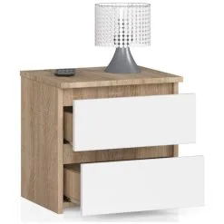 NORE Lipasto CL2 40cm, Tammi Väri/valkoinen 4 NORE Lipasto CL2 40cm, Tammi Väri/valkoinen -NORE Kalusteet Myymälä nore lipasto cl2 40cm tammi varivalkoinen 0a246 hinta reference