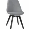 Nori, 4-tuolisetti Harmaa/musta