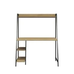 Novogratz Bushwick -kirjoituspöytä, 137 X 111 X 50 Cm, Ruskea -NORE Kalusteet Myymälä novogratz bushwick kirjoituspoyta 137 x 111 x 1383d netistai reference