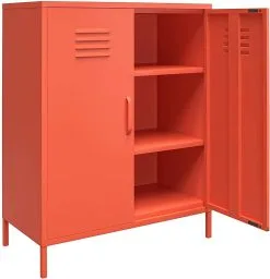 Novogratz Cache -kaappi, Oranssi -NORE Kalusteet Myymälä novogratz cache kaappi oranssi 10e98 palaute reference