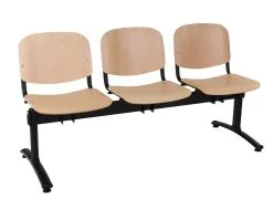 Odotuspenkki Wood Garden Taurus, 3-istuttava, Ruskea