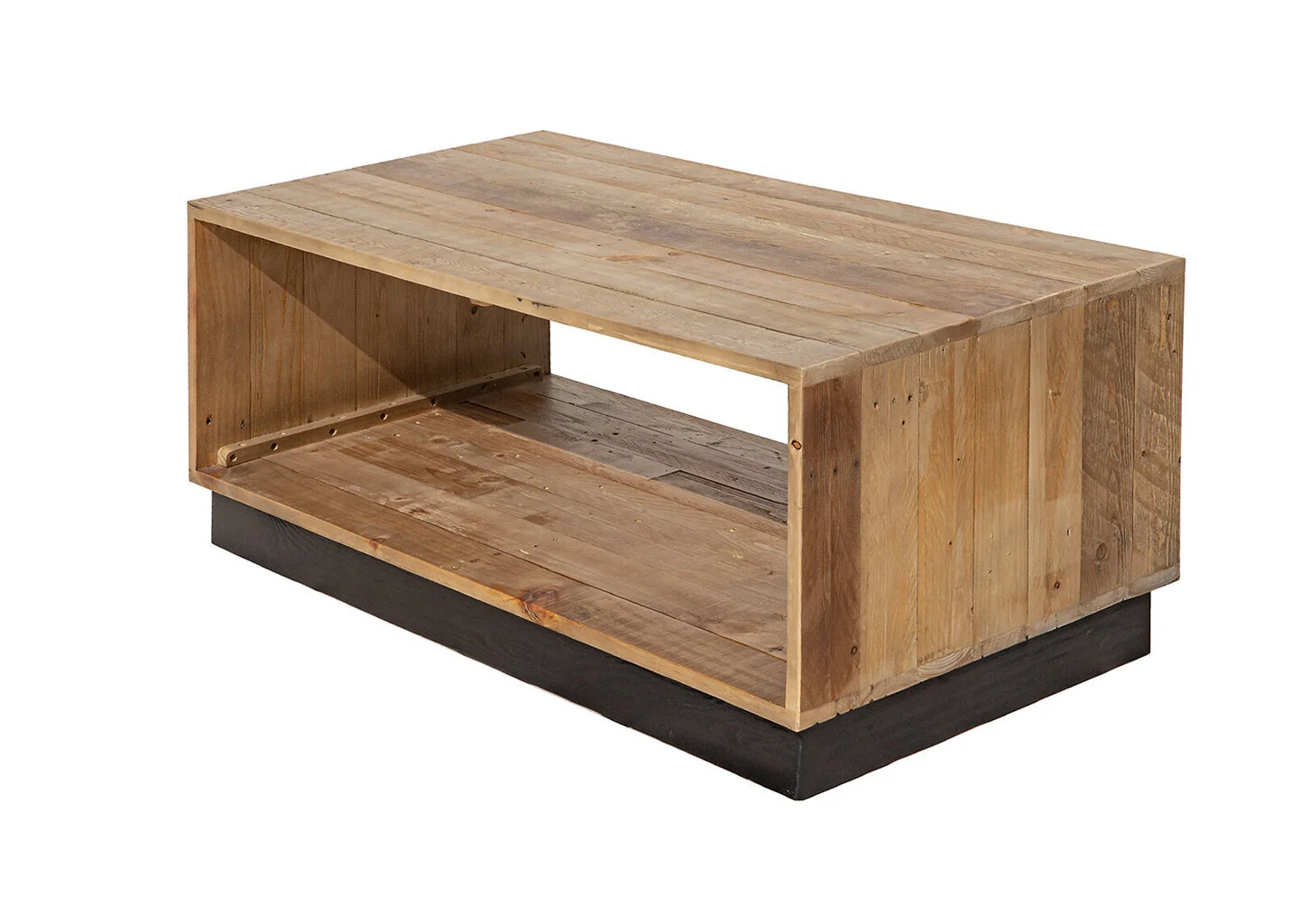 Old Pine 110 -sohvapöytä, Ruskea 1 Old Pine 110 -sohvapöytä, Ruskea