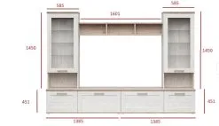 Black Red White Olohuoneen Kaapisto BRW Romance, Ruskea -NORE Kalusteet Myymälä olohuoneen kaapisto brw romance ruskea b422f halvempi reference