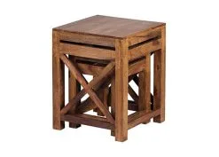 Pali-pöytäsarja, 2 Osaa, Ruskea