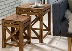 Pali-pöytäsarja, 2 Osaa, Ruskea 7 Pali-pöytäsarja, 2 Osaa, Ruskea -NORE Kalusteet Myymälä pali poytasarja 2 osaa ruskea a7df1 netistai reference