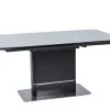 Signal Meble Pallas-jatkopöytä, 76 X 90 X 160 / 210 Cm, Harmaa / Musta