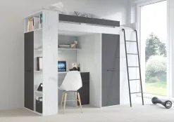 Parvisänky Meblocross Verana P, 200x90 Cm, Valkoinen/harmaa -NORE Kalusteet Myymälä parvisanky meblocross verana p 200x90 cm valkoinenharmaa 79e90 hinta reference