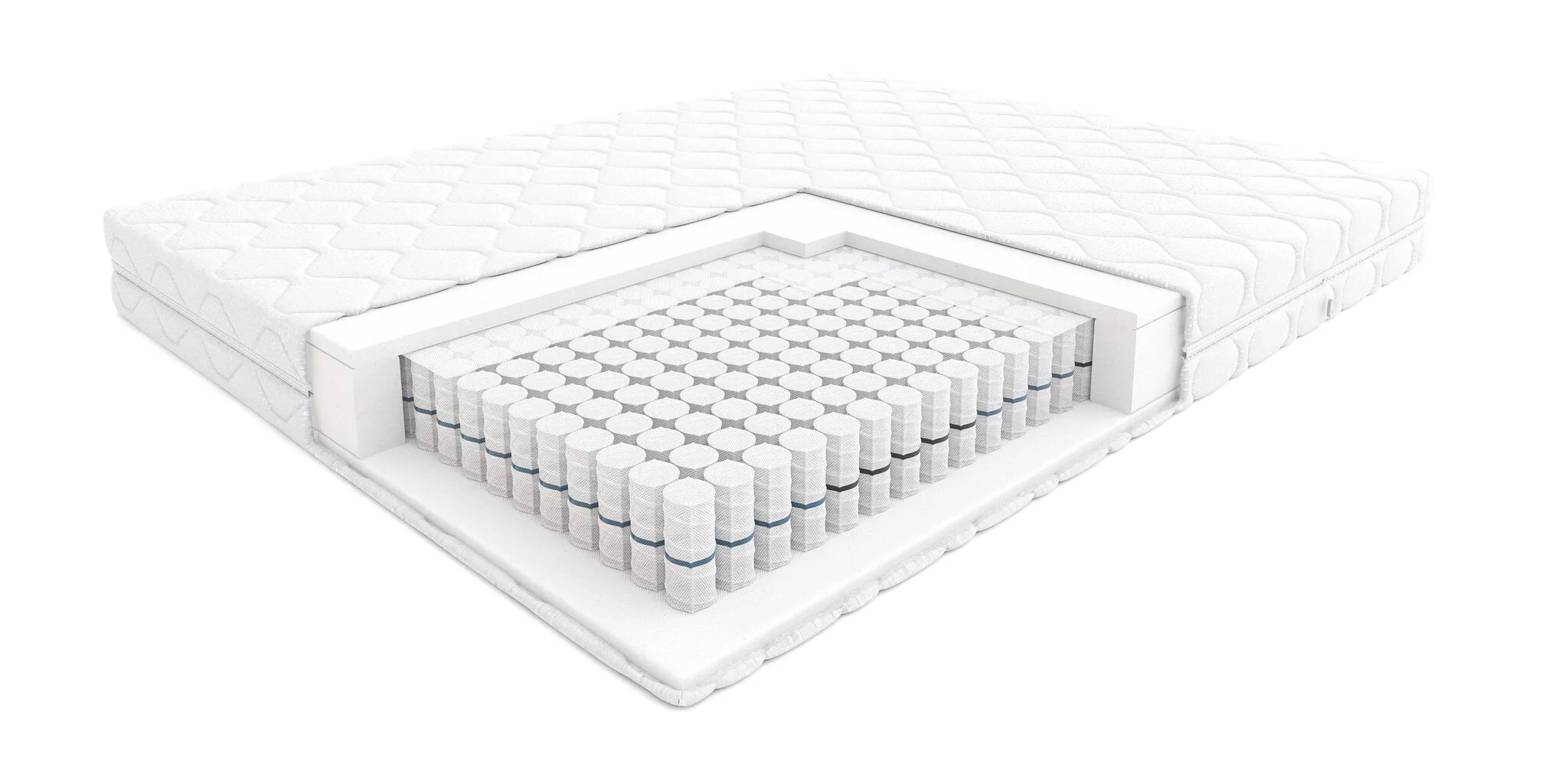 Patja Hilding Family Step Silver, 120x200 Cm 1 Patja Hilding Family Step Silver, 120x200 Cm