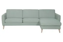 Pehmeä Kulmasohva Ask 3+D, Vaaleanvihreä