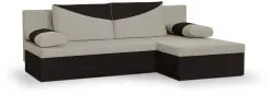 Pehmeä Kulmasohva Bellezza Polo, Ruskea / Beige