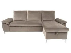 Black Red White Pehmeä Kulmasohva BRW Bormio, Beige