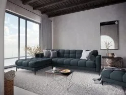 Pehmeä Kulmasohva Cosmopolitan Design Bali, Sininen/musta -NORE Kalusteet Myymälä pehmea kulmasohva cosmopolitan design bali sininenmusta 0354b halvempi reference