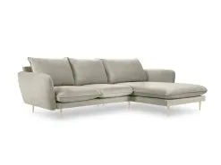 Pehmeä Kulmasohva Cosmopolitan Design Florence 5S, Beige Väri