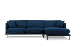 Interieurs86 Pehmeä Kulmasohva Interieus86 Auguste 5S, Sininen/musta -NORE Kalusteet Myymälä pehmea kulmasohva interieus86 auguste 5s sininenmusta 9693a hinta reference