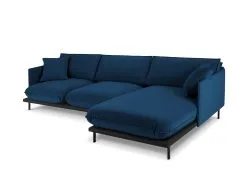 Interieurs86 Pehmeä Kulmasohva Interieus86 Auguste 5S, Sininen/musta -NORE Kalusteet Myymälä pehmea kulmasohva interieus86 auguste 5s sininenmusta b65f2 netistai reference