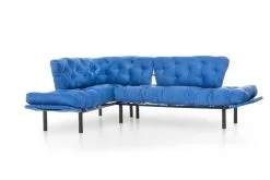Pehmeä Kulmasohva Kalune Design Nitta, Sininen -NORE Kalusteet Myymälä pehmea kulmasohva kalune design nitta sininen 37a18 palaute reference