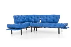 Pehmeä Kulmasohva Kalune Design Nitta, Sininen -NORE Kalusteet Myymälä pehmea kulmasohva kalune design nitta sininen e0534 netistai reference