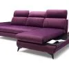 Pehmeä Kulmasohva Laski Meble Titan, Lila