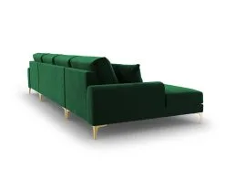 Pehmeä Kulmasohva Mazzini Sofas Madara 6S, Tummanvihreä/kultainen -NORE Kalusteet Myymälä pehmea kulmasohva mazzini sofas madara 6s tummanvihreakultainen c1ddc palaute reference