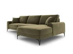 Pehmeä Kulmasohva Mazzini Sofas Madara, Veluuri, Vihreä/musta -NORE Kalusteet Myymälä pehmea kulmasohva mazzini sofas madara veluuri vihreamusta d6ac3 netistai reference