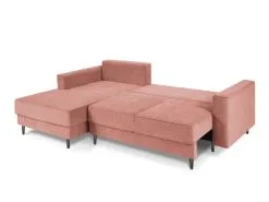 Pehmeä Kulmasohva Micadoni Home Dunas 4S, Pinkki/musta -NORE Kalusteet Myymälä pehmea kulmasohva micadoni home dunas 4s pinkkimusta d4183 palaute reference