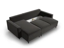 Pehmeä Kulmasohva Micadoni Home Leona, Tummanharmaa/musta 11 Pehmeä Kulmasohva Micadoni Home Leona, Tummanharmaa/musta -NORE Kalusteet Myymälä pehmea kulmasohva micadoni home leona tummanharmaamusta 22042 osta reference