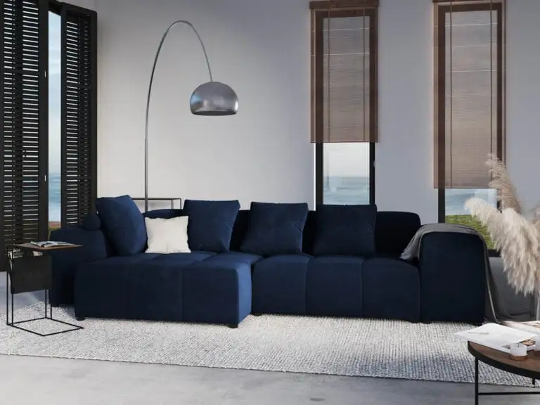 Pehmeä Kulmasohva Micadoni Home Margo S, Sininen 6 Pehmeä Kulmasohva Micadoni Home Margo S, Sininen - Image 6